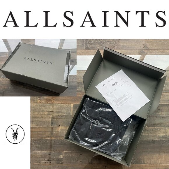 OBO. NWT. Allsaints. Lee Lace Trim Hoodie. Size M. - Picture 3 of 3